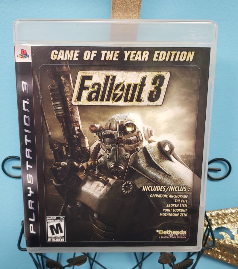 PLAYBRASIL: PS3 Fallout 3 Game Of The Year Edition. JOGO + PATCH