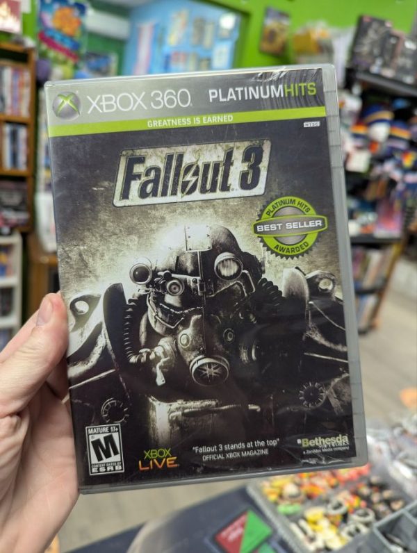 XBox 360 game Fallout 3
(Platinum Hits)