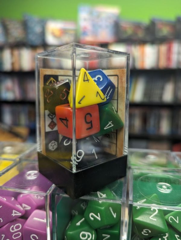 7 Piece Dice Set - Nostalgic DM
(Chessex)