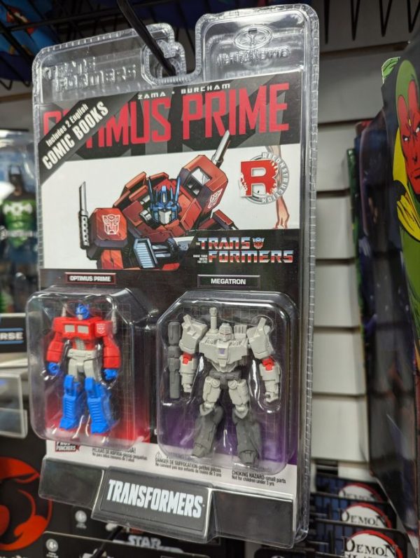 Transformers figure 2-Pack with Comic
(Optimus Prime and Megatron)