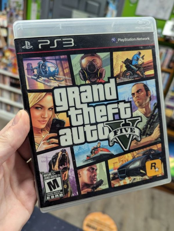 Playstation 3 (PS3) game Grand Theft Auto V (GTA 5)