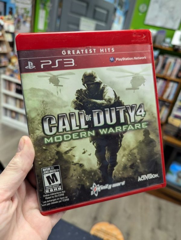 Playstation 3 (PS3) game Call of Duty 4 Modern Warfare