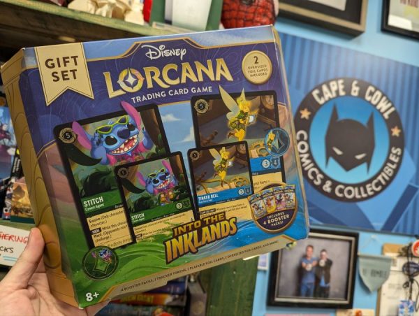 Disney Lorcana Gift Set featuring Stitch and Tinkerbell (Into the Inklands)