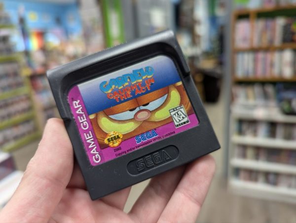 Sega Game Gear game Garfield Caught in the Act