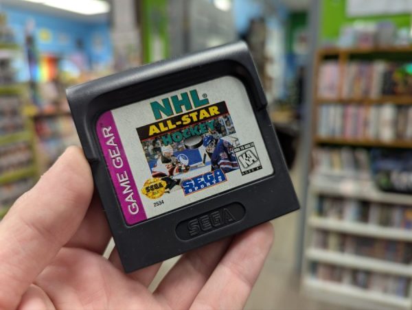 Sega Game Gear game NHL All-Star Hockey