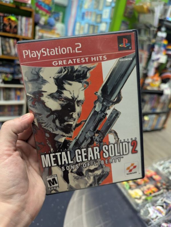 Playstation 2 (PS2) game Metal Gear Solid 2