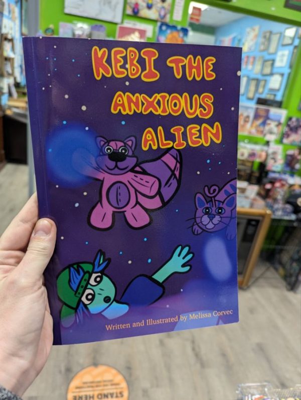 Kebi the Anxious Alien 
by Mel Corvec