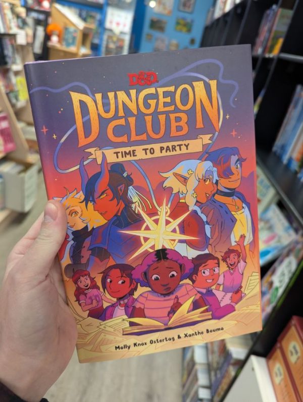 Dungeon Club: Time to Party 
graphic novel hardcover edition