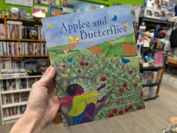 Apples and Butterflies 
by Shauntay Grant and Tamara Thiebaux-Heikalo