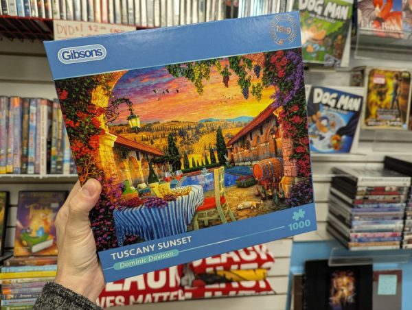 1000 piece puzzle - Tuscany Sunset by Dominic Davison