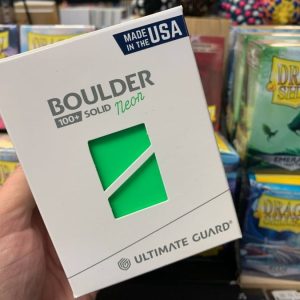 NEON BOULDER Commander Deck Box
(Neon Green)