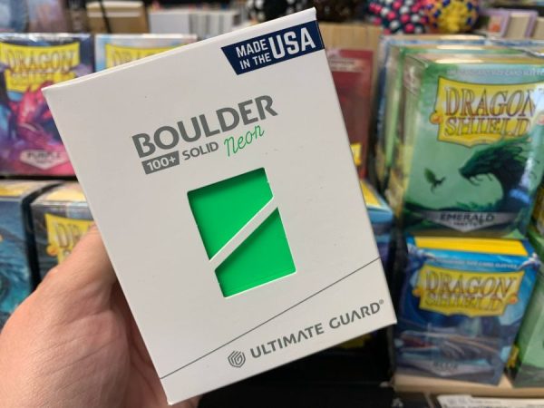 NEON BOULDER Commander Deck Box
(Neon Green)