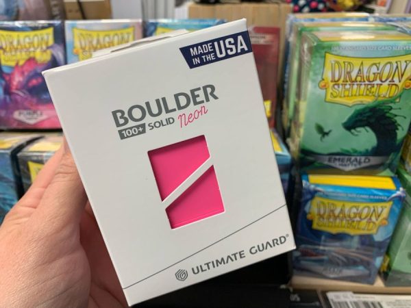 NEON BOULDER Commander Deck Box
(Neon Pink)