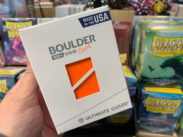 NEON BOULDER Commander Deck Box
(Neon Orange)